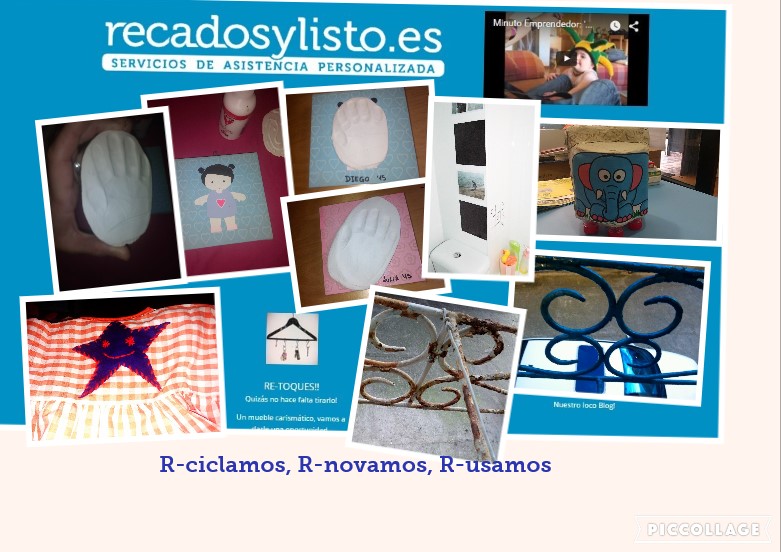 reciclado y retoques.